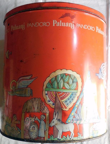 Scatola latta pandoro - latta,