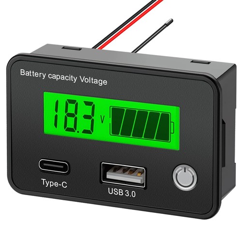 Monitor batteria 12v - , 24v