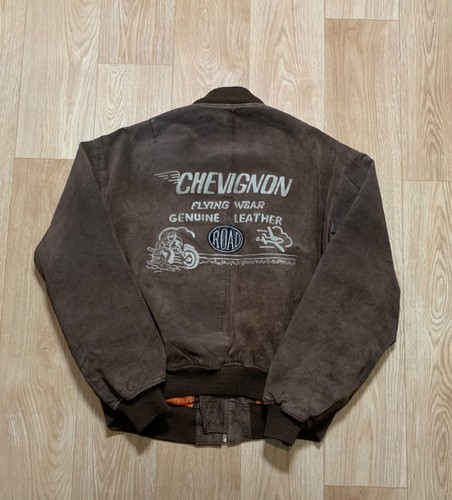 Vintage rare chevignon leather - vintage,