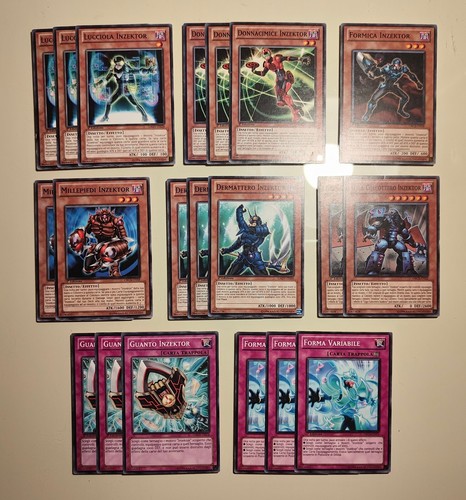 Lotto carte mazzo - yu-gi-oh!,