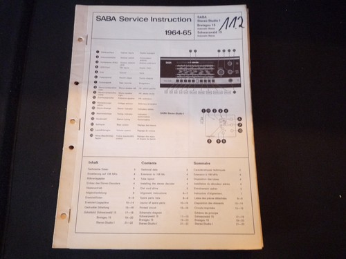 Manuale servizio originale - servizio,