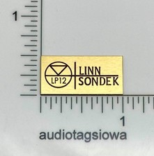 Linn Sondek LP12 Logo Badge