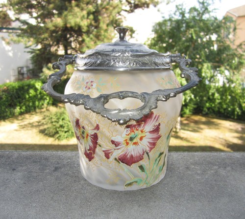 Ancien seau pot biscuits - ancien,