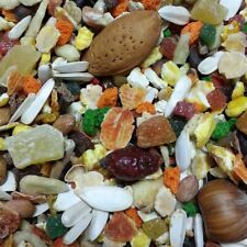 FRUIT COCKTAIL semi x pappagalli medio grandi 4kg frutta secca e disidratata