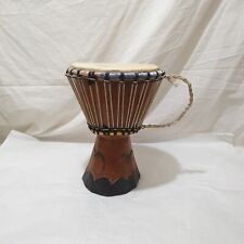 Djembe tamburo professionale 28 cm altezza x 20 cm oltre piano x 14 cm made in Africa