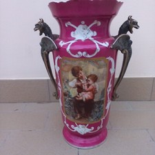 Vaso porcellana vecchia parigi primi 900