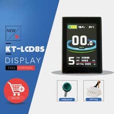 Bicicletta Elettrica KT-LCD8S Display SM/Spina Impermeabile Display LCD Colorato