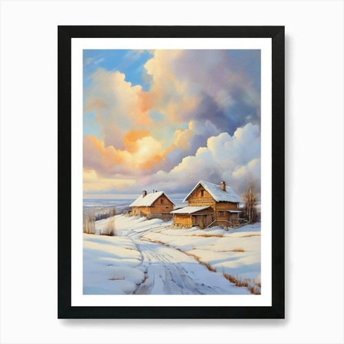 Paesaggio invernale stampa - 21,