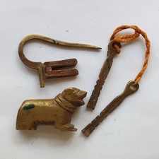 Antico Catenaccio in Ottone a