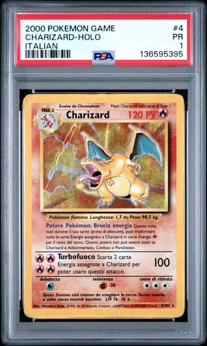 Charizard psa set base - charizard, 1