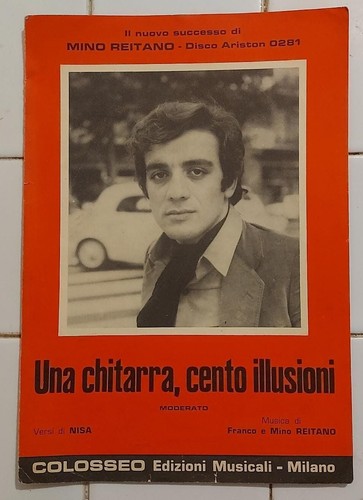 Spartito una chitarra cento - una,