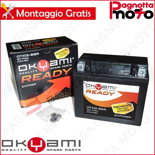 Batteria okyami otx12 bsr - batteria,
