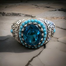 Moderno Turco con Pietra Blu