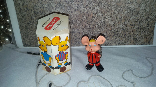 Topo gigio portachiavi calcio - portachiavi,
