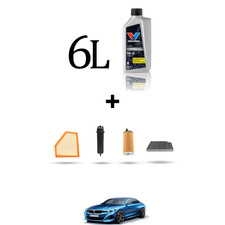 HOFFCAR Kit tagliando 4 FILTRI