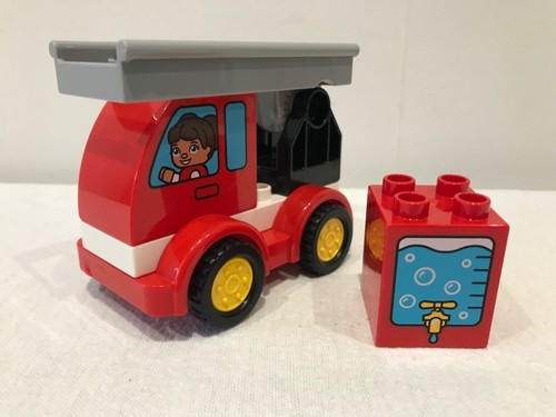 Duplo red fire engine mie - fire,