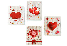 Album Fotografico Cuori a Tasche 10x15 - 100 Foto, Portafoto con Scatola - 1 pz.