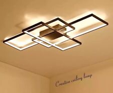 Lampadario da soffitto LED nero/bianco alluminio lampada moderna dimmerabile