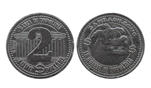 Gettone dollari banca - gettone,