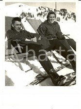 1950 ca SWITZERLAND Campionati SCI ALPINO Roger STAUB dopo una gara *Foto