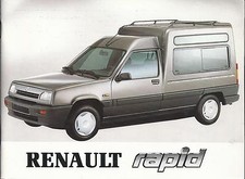RENAULT RAPID Fase 2 Manuale Uso e Manutenzione 1991 Manuale BA