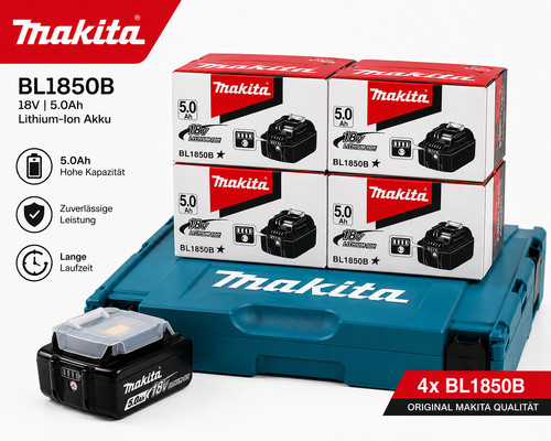 Batterie originali makita - 4,