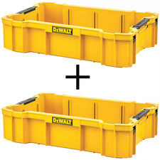 DEWALT HARDSYSTEM 2.0 Vassoio portautensili profondo (confezione da 2)