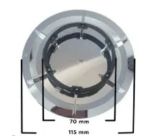 Geberit Copertura per Valvola di Scarico per Geberit d90 - Cromato Lucido...