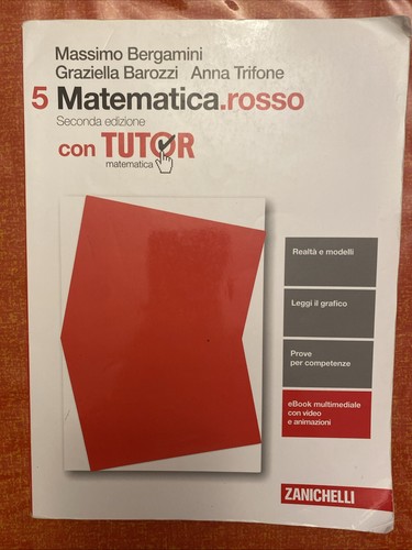 Matematica rosso seconda - 5,