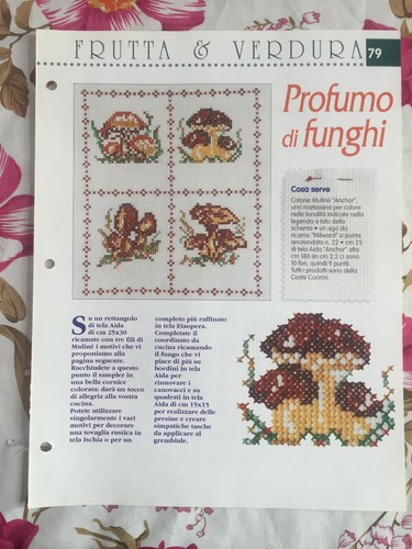 Schema punto croce ricamo - punto,
