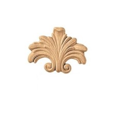 Fregio Decorazione in Legno cod. 13106 - mm 63 x 48