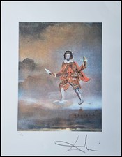 SALVADOR DALÌ * Nobile spagnolo... * 65 x 50 cm * litografia firmata * limitata