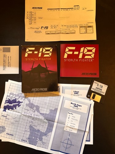Stealth fighter amiga - f-19,