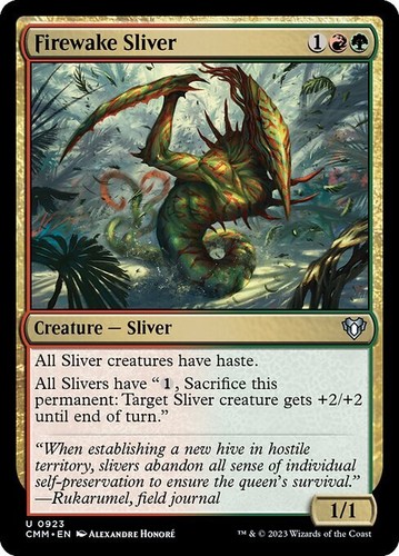 Mtg firewake sliver - firewake,