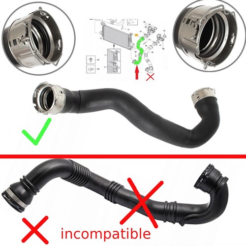 Manicotto turbo intercooler - manicotto,