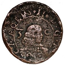 ITALIA CAGLIARI CARLO II DI SPAGNA, 3 CAGLIARESI 1668