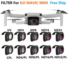 Kit filtro obiettivo fotocamera UV ND4 ND8 ND16 ND32 CPL per DJI Mavic Mini Drone