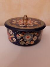 SCATOLA IN LATTA  "NOVI" CIOCCOLATO - CARAMELLE-CONFETTI-VINTAGE