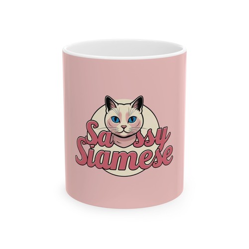 Tazza gatto siamese sassy - tazza,