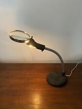 Lampada Lente Di Ingrandimento da tavolo anni 60 Design Lamp Lens 1960’s