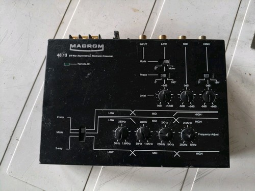 Macrom filtro crossover - filtro,