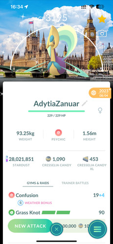 Shiny cresselia yvetal - cresselia, &