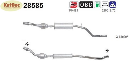 Catalizzatore peugeot 206 - ✅,