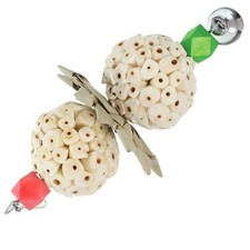  Bird Parrot Bite Toy Bird commestibile Bird che mastica Plaything Bird Cage