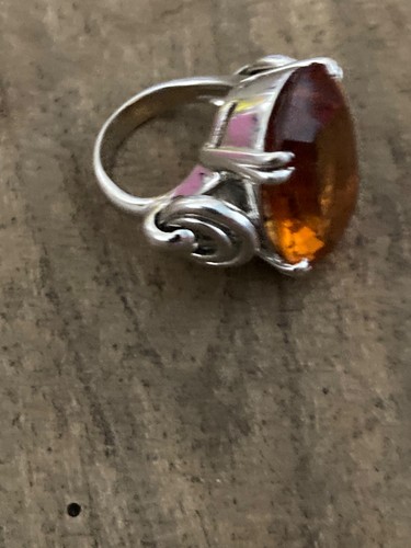 Anello argento cocktail - argento,