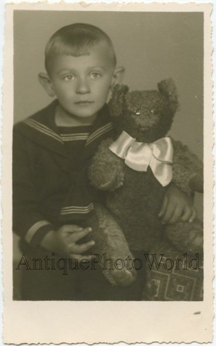 Ragazzo vintage con - vintage, bambola