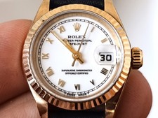 rolex lady datejust ref. 69178 anni ’90 oro 750 automatico