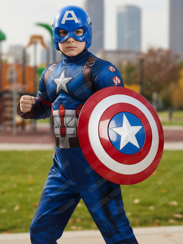 Costume capitan america per - capitan,