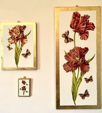 QUADRI PIATTI in foglia