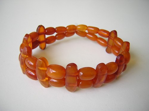 Bracciale ambra naturale - ambra,